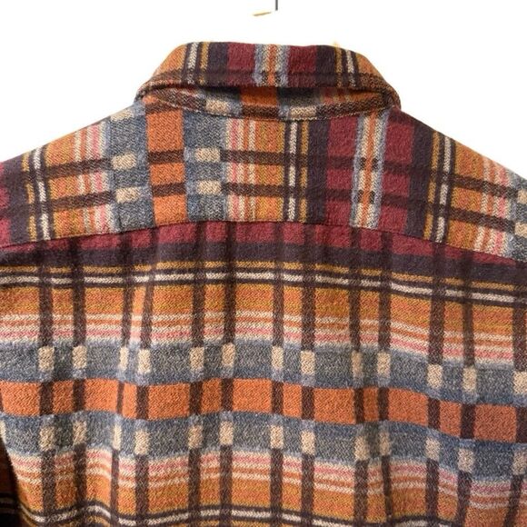 LL Bean Women's Signature Chamois Tunic Plaid Button Up Shirt Size Small - Picture 5 of 12